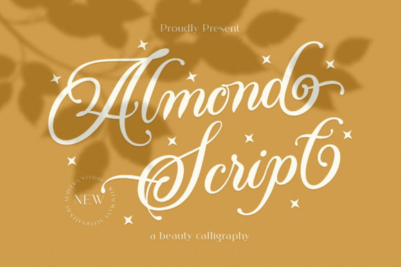 Almond Script: A Graceful Typeface for Makers