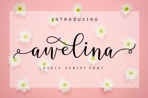 Awelina Script: A Playful Typeface for Makers