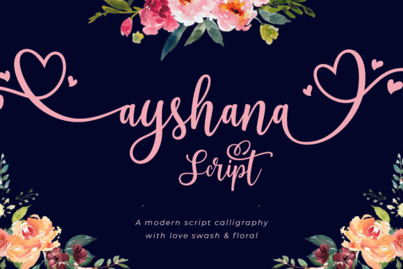 Ayshana Script: A Timeless Handwritten Font for Brands