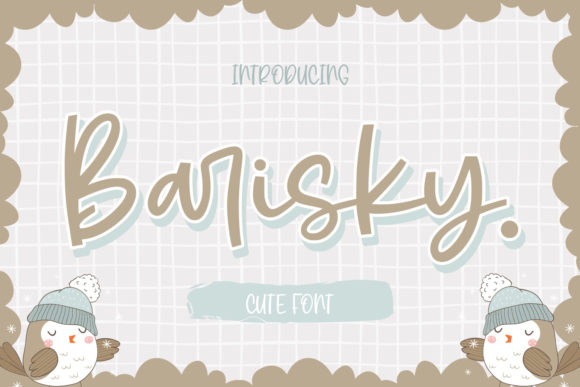 Barisky Cute Script: A Typeface for Memorable Brands