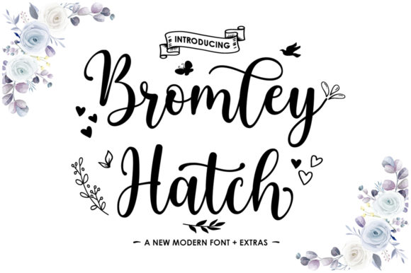 Bromley Hatch Script: A Handwritten Typeface for Branding