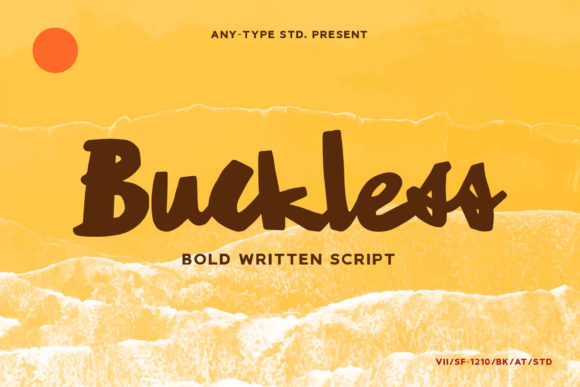 Buckless Script: A Handwritten Typeface for Web Design