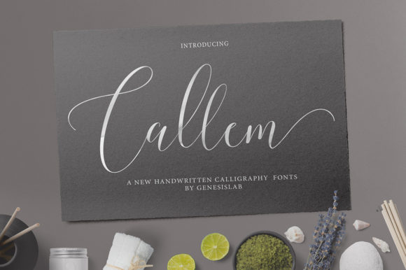 Callem Script: A Handwritten Font for Business Branding