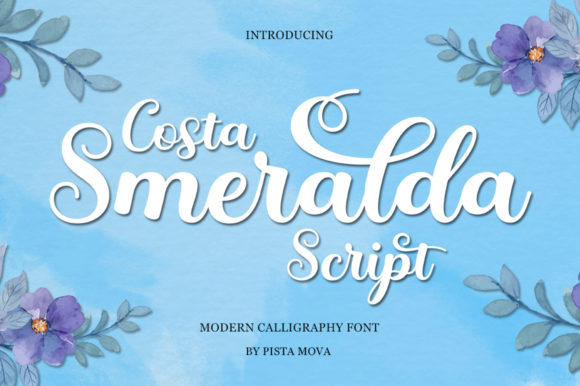 Costa Smeralda Script Font for Web Design