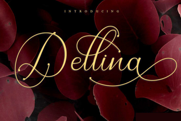 Dellina Script: A Premium Typeface for Brand Identity