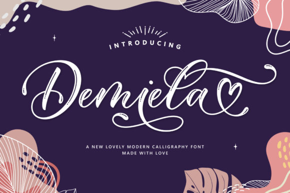 Elevate Your Brand with Demiela Script Typeface
