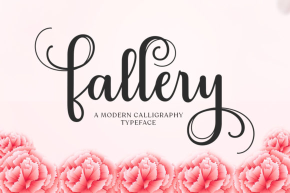 Fallery Script: A Refined Typeface for Editorial Design