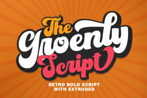 Groenly Script: A Retro Typeface for Modern Branding