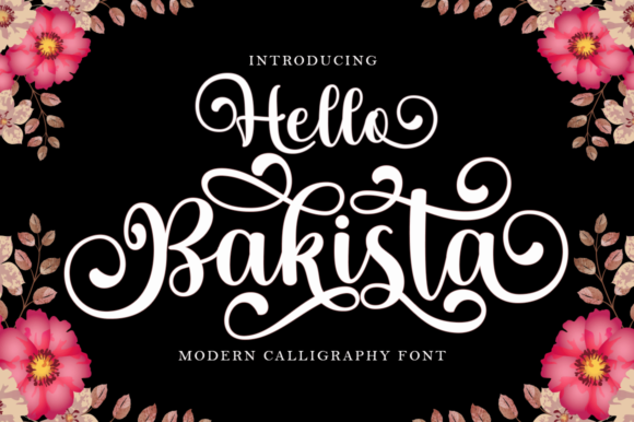 Hello Bakista Script: A Modern Handwritten Font for Makers