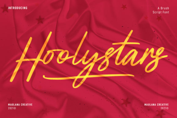 Hoolystars Script: A Brush Casual Font for Bold Branding