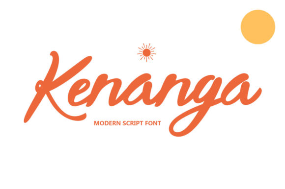 Kenanga Font Review: A Modern Script for Web Design