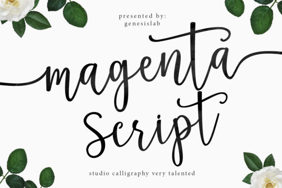 Magenta Script: A Typeface for Polished Branding