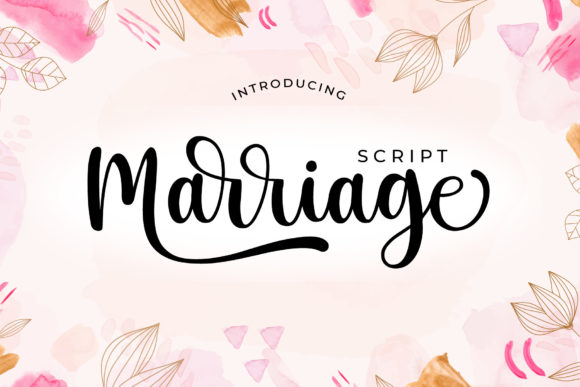 Marriage Script: A Handwritten Typeface for Web Design