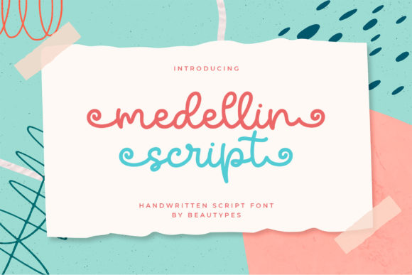 Medellin Script: A Handwritten Font for Modern Web Design