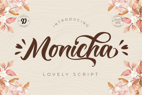 Monicha Script: A Refined Typeface for Editorial Design