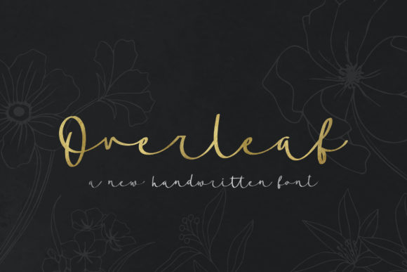 Overleaf Script: A Graceful Font for Crafters