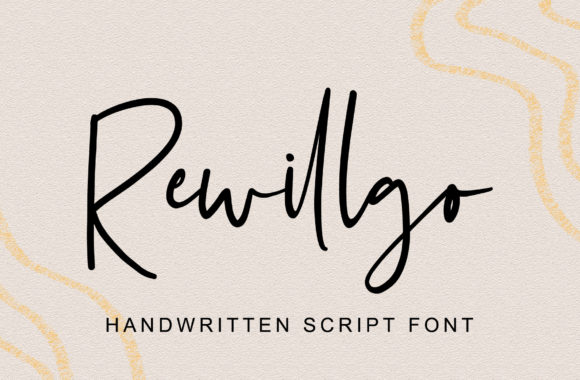 Rewillgo Script: The Handwritten Typeface for Modern Marketing