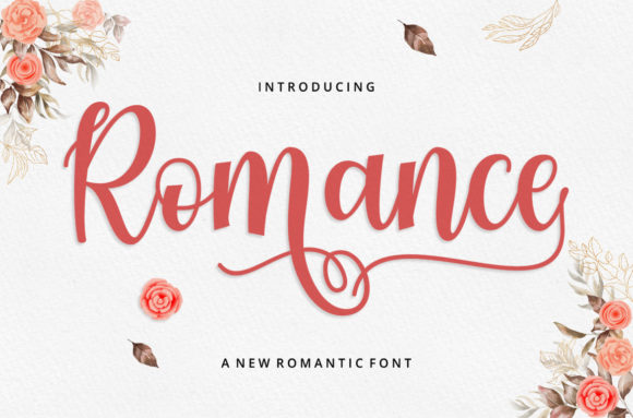 Romance Script: A Charming Font for Crafters