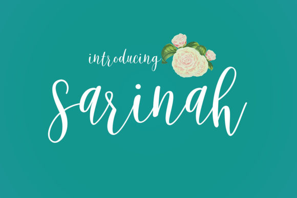 Sarinah Script: A Trendy Typeface for Marketers