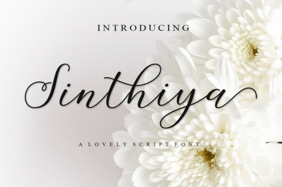 Sinthiya Script: A Typeface for Modern Web Design