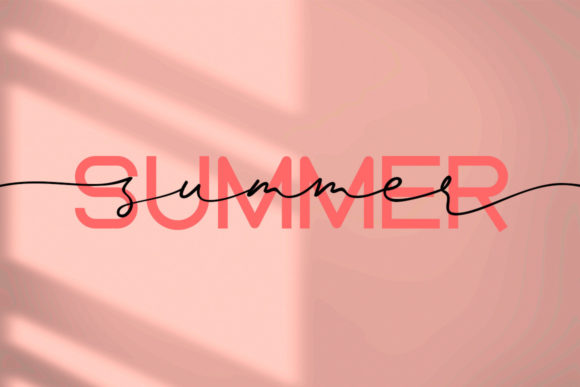 Summer Grow: The Versatile Script and Sans Serif Typeface