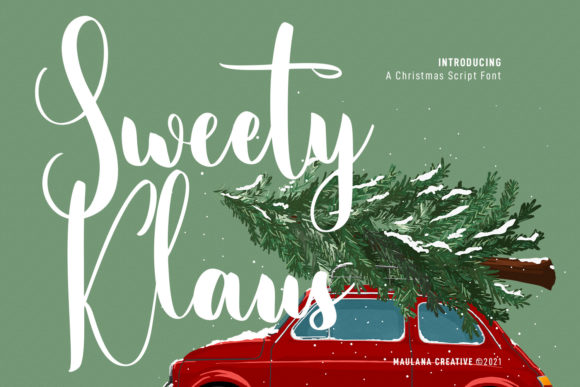 Sweety Klaus Script: The Perfect Font for Campaigns