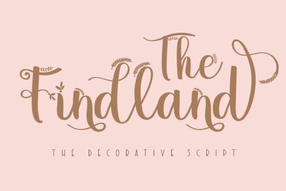 The Findland Font for Web Design