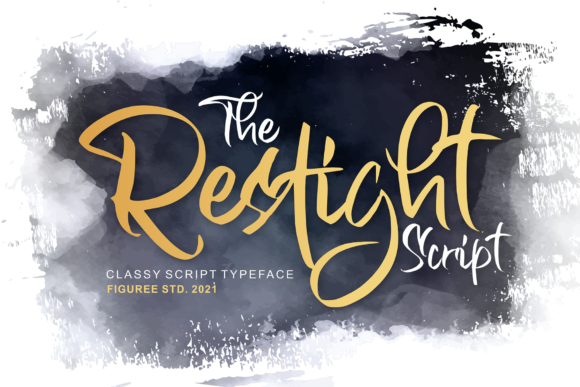 The Restight Script: A Typeface for Modern Editorial Design