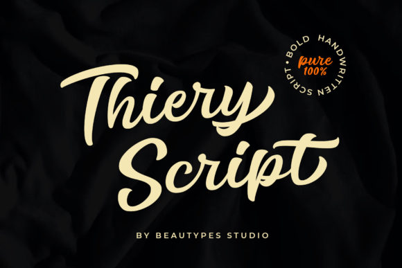 Thiery Script: A Modern Typeface for Web Design