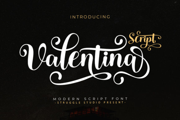 Valentina Script: A Delicate Typeface for Editorial Design